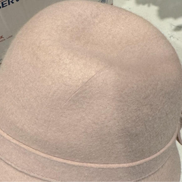 INC International Concepts Wool Stitched Cloche Hat Taupe. Read - Picture 7 of 7